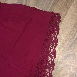 Express Shorts - NWOT! Burgundy Express Shorts!❤️ Express Shorts - NWOT! Burgundy Express Shorts!❤️